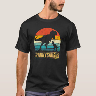 Camiseta Avó Saurus Rex Dinosaur Grannysaurus Madre