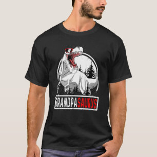 Camiseta Avô Saurus Rex Dinossauro Avô Pasauro Pai