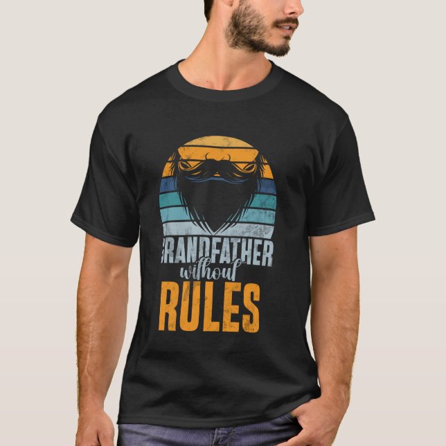 Camiseta Avô Sem Regras Vovô (Frente)