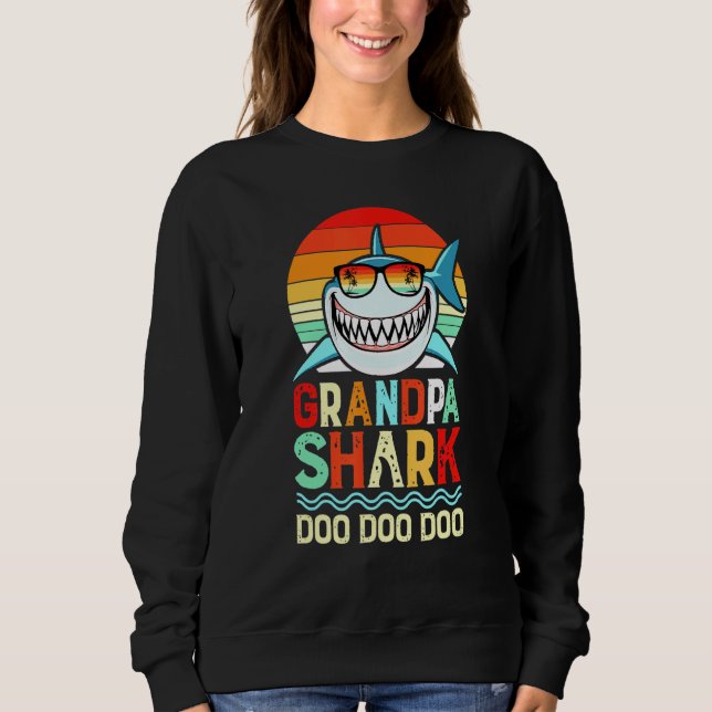 Camiseta Avô Shark Doo Doo Doo Doo (Frente)