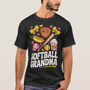 Camiseta Avó Softll Coquete Laço Softll Jogador Dia das Mãe
