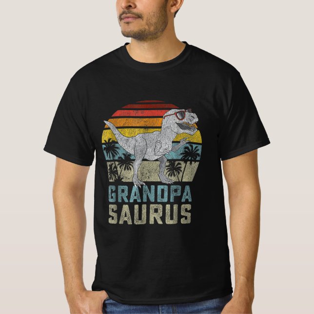 Camiseta Avô Surus Dinossauro Rex Dinossauro (Frente)