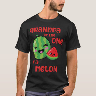 Camiseta Avô Um em Melão Aniversário Melão Tema B