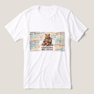 Camiseta Avô Urso Majestoso design