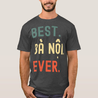 Camiseta Avó Vietnamita dá Designs Melhor Ba Noi