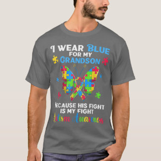 Camiseta Avô Vovô Vovô Divertido Bumbum Autista