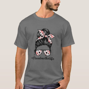 Camiseta Avó Vovó Vovó Futebol Vovó Mães