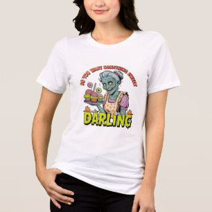 Camiseta Avó Zombie - Querido de Halloween doce