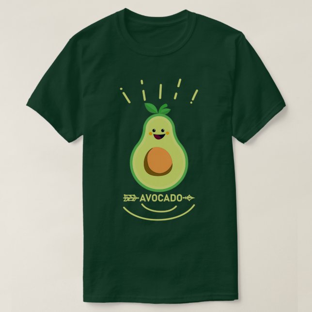 Camiseta Avocado 16 (Frente do Design)