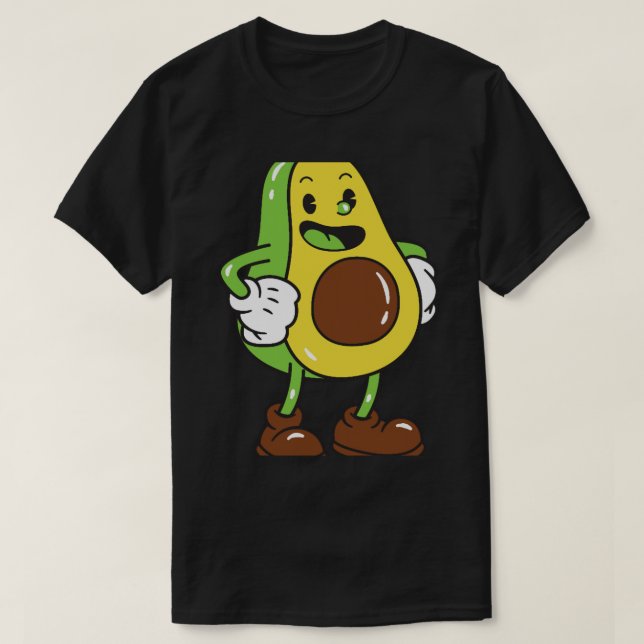 Camiseta Avocado (3) (Frente do Design)