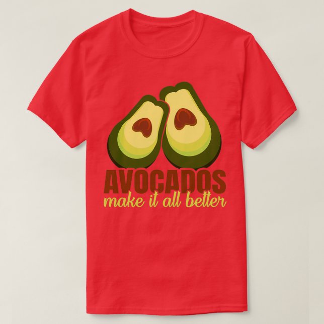 Camiseta Avocado 4 (Frente do Design)