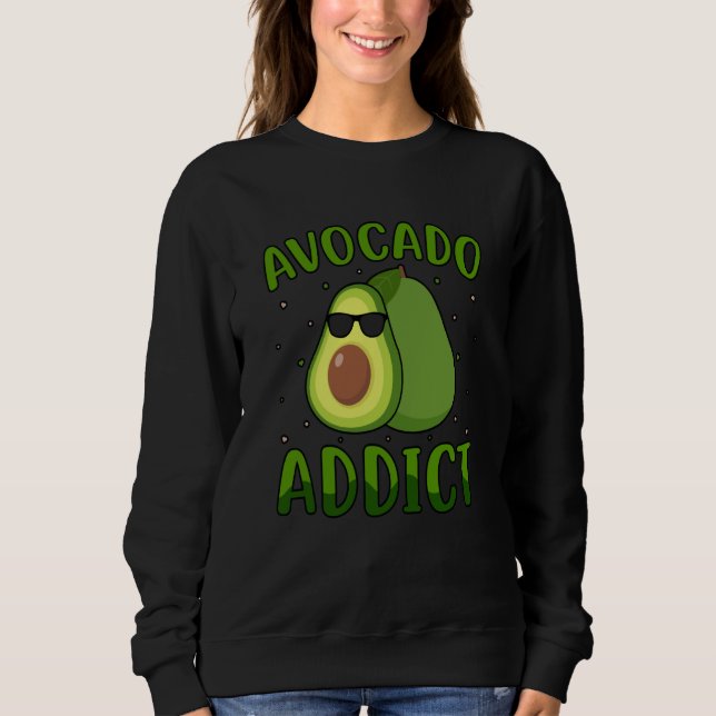 Camiseta Avocado Addict Vegan Vegan Saying (Frente)