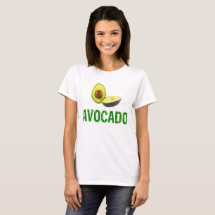 Camiseta Avocado, adoro abacate
