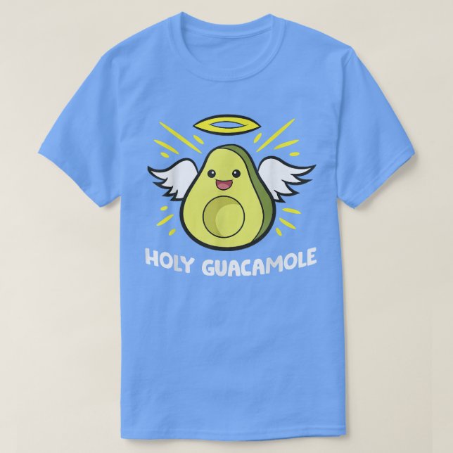 Camiseta Avocado Angel Santa Guacamole (Frente do Design)
