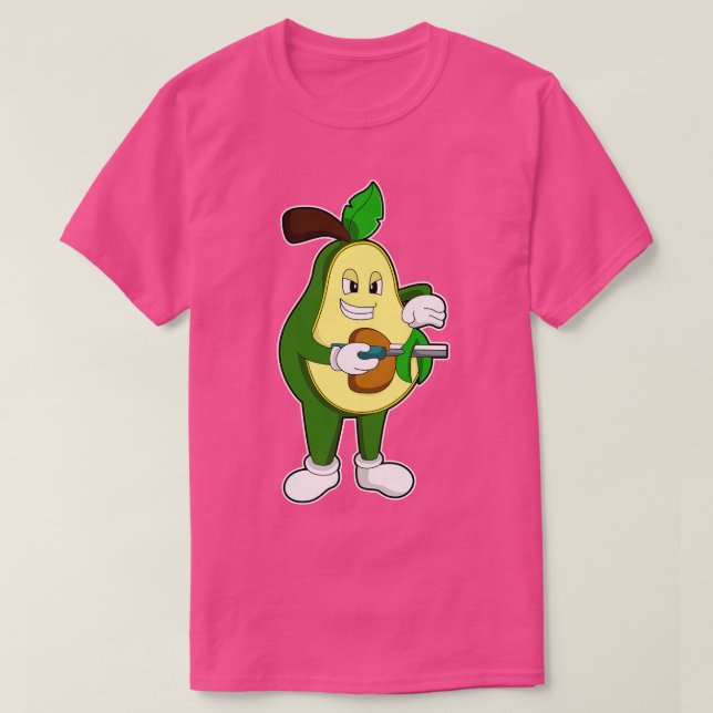Camiseta Avocado As Hairdresser Com Razor (Frente do Design)