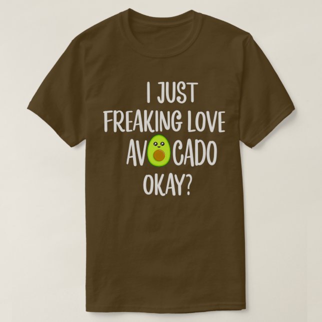 Camiseta Avocado, Avocado, Avocado, Presente (Frente do Design)