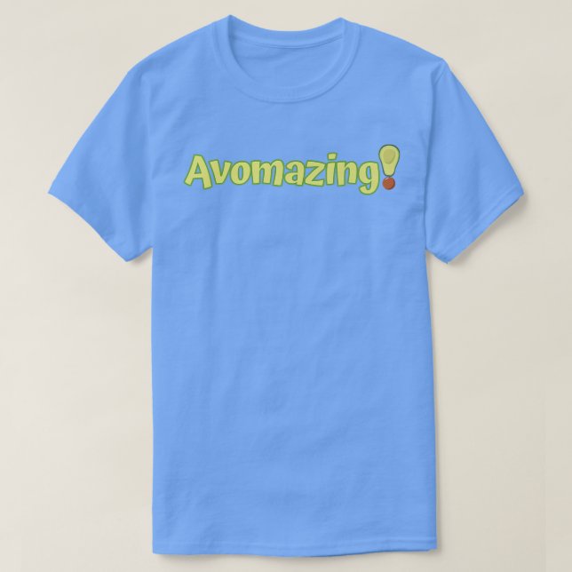 Camiseta Avocado Avocado Avompastoreio vegetariano Comida s (Frente do Design)