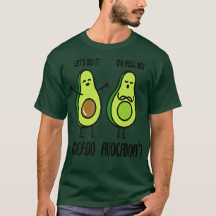 Camiseta Avocado Avocadont Engraçado Para Amantes Avocado