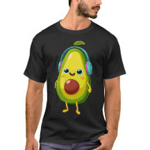 Avocado Beats | Design de Abacate DJ Fofo