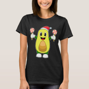 Camiseta Avocado Christmas Lollipop