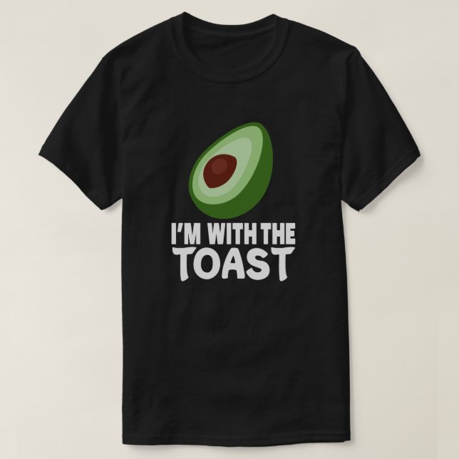Camiseta Avocado com roupa de Dia das Bruxas de Brinde (Frente do Design)