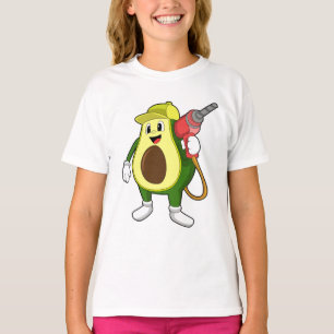 Camiseta Avocado como artesão com Drill