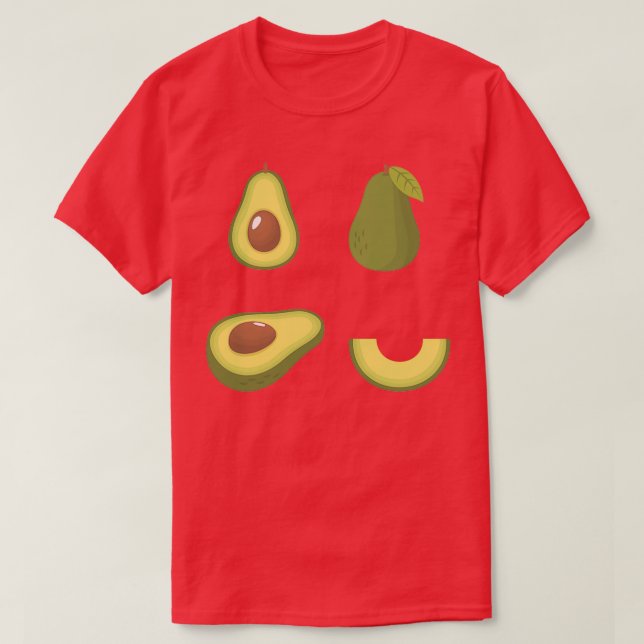 Camiseta Avocado conjunto 2 (Frente do Design)
