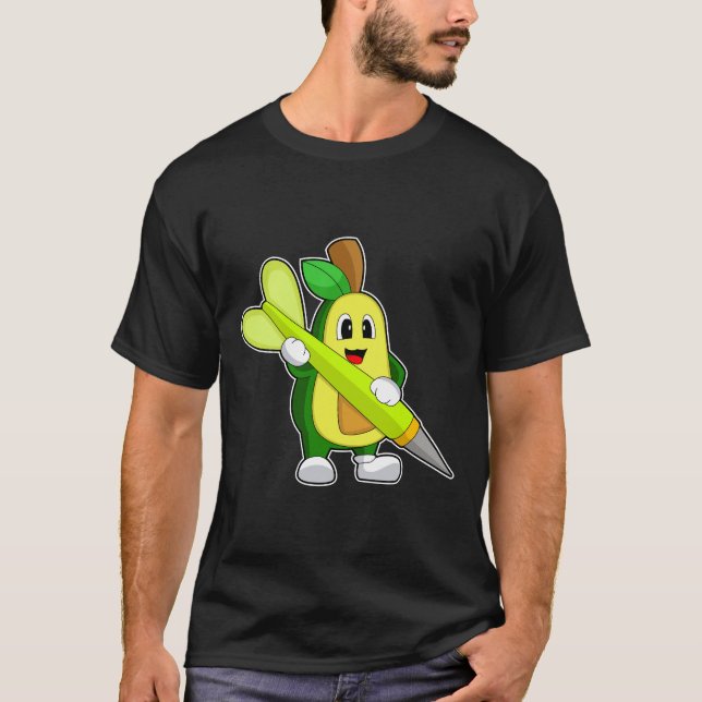 Camiseta Avocado Darts Dart (Frente)