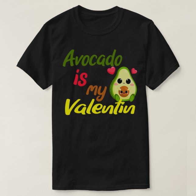 Camiseta Avocado É O Meu Namorados 31 (Frente do Design)