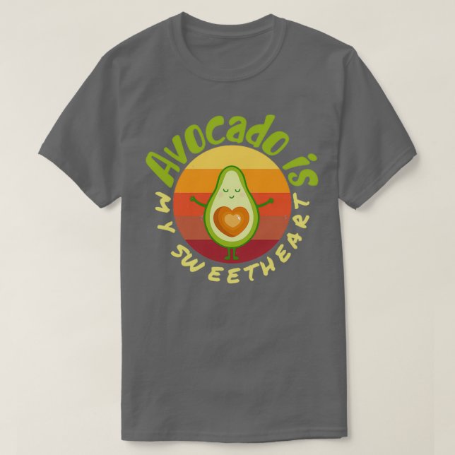 Camiseta Avocado é o meu querido Avocado Gift Vegan Vegeta (Frente do Design)