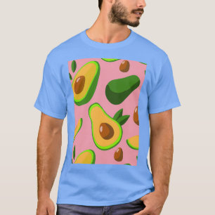 Camiseta Avocado Estilo Criativo Tropical Têxtil