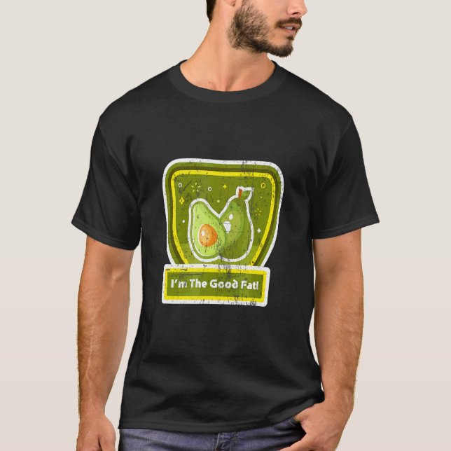 Camiseta Avocado Eu sou o bom gordo (Frente)