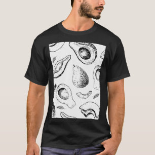 Camiseta Avocado Exótico Esplêndido Selvagem