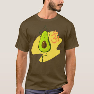 Camiseta Avocado fazendo Yoga 2