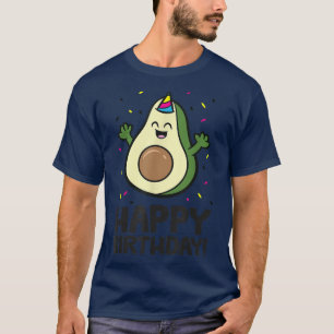 Camiseta Avocado Festa de aniversário Engraçado Avocado