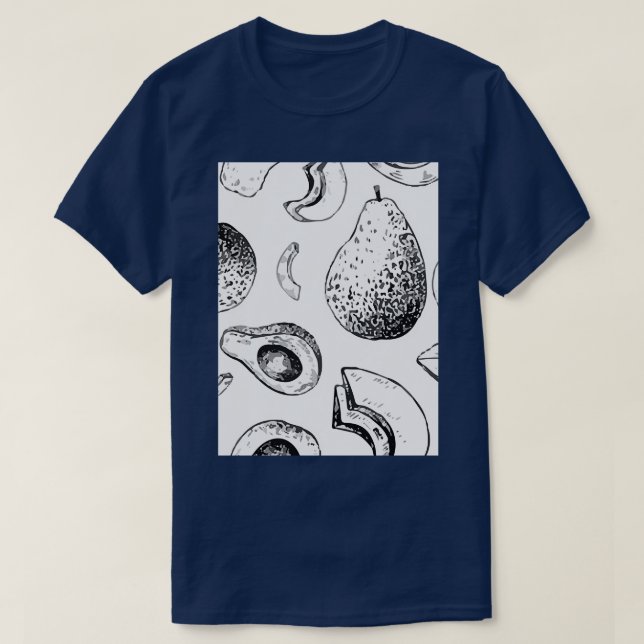 Camiseta Avocado - Flavor Tropical Exótico (Frente do Design)