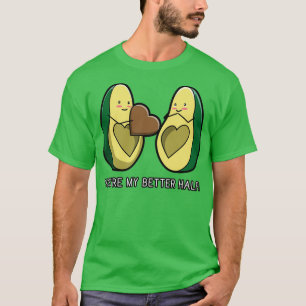 Camiseta Avocado Foodie Melhor Metade