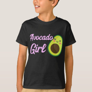Camiseta Avocado Girl Avocado Fruta Lover Guacamole Saudáve