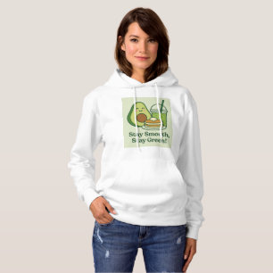 Camiseta Avocado & Green Smoothie - Fique Suave, Fique Verd