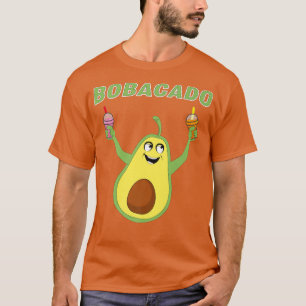 Camiseta Avocado Guac Bubble Tea Boba Copia Bobacado Funny
