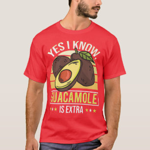 Camiseta Avocado Guacamole Cinco De Mayo Vegetarian Vegan M