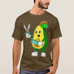 Camiseta Avocado Hairdresser Scissor Comb