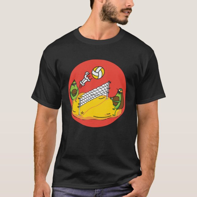 Camiseta Avocado  Healthy Fruit Guacamole Vegetarian Vegan (Frente)