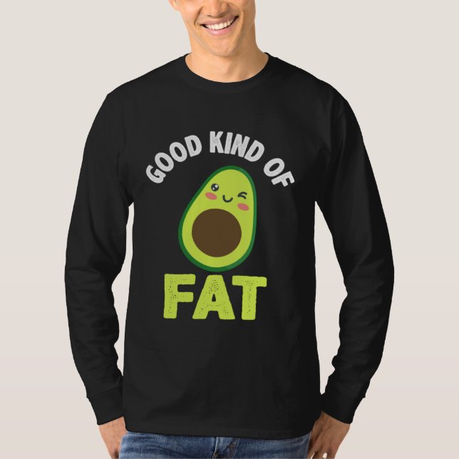 Camiseta Avocado  Healthy Fruit Guacamole Vegetarian Vegan  (Frente)