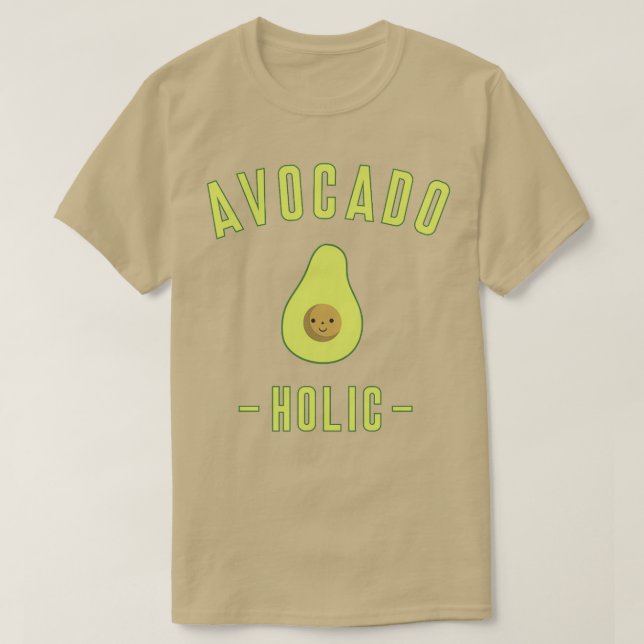 Camiseta Avocado Holic 1 (Frente do Design)
