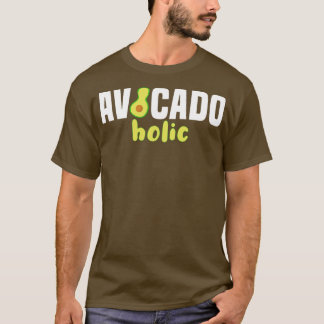 Camiseta Avocado Holic Vegan Comida Avocado (2)