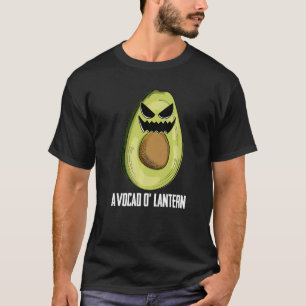 Camiseta Avocado Jack O Lanterna Preguiçoso Figurino Fru