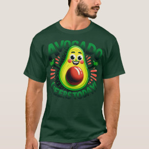 Camiseta Avocado Kids Toddler Boys Cute Avo Good Day Engraç