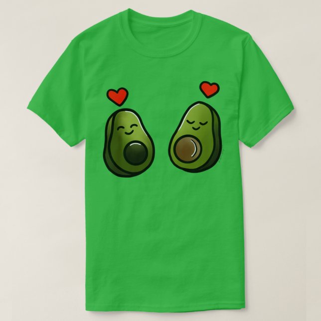 Camiseta Avocado Love (Frente do Design)