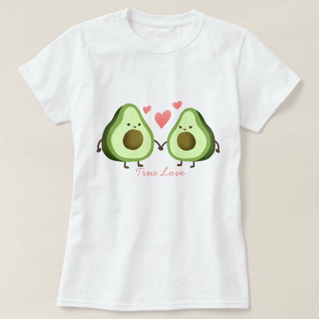 Camiseta Avocado Love (Frente do Design)
